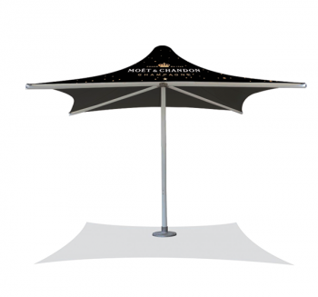 13’x13′ – PVC Super Heavy Duty Square Umbrella Printed